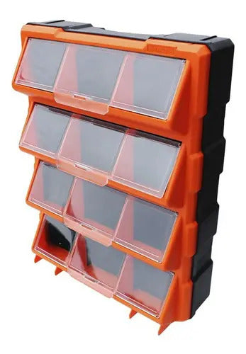 Gavetero Tactix Tapas Rebatibles 12 Cajones 46x36x12 Cm