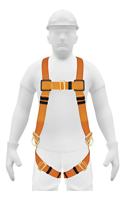 Arnés Truper Talla 40 Posicionamiento Naranja