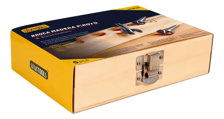 Set 5 Brocas Forstner Madera Uyustools