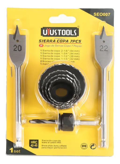 Set 7 Pcs Sierra Copa Uyustools