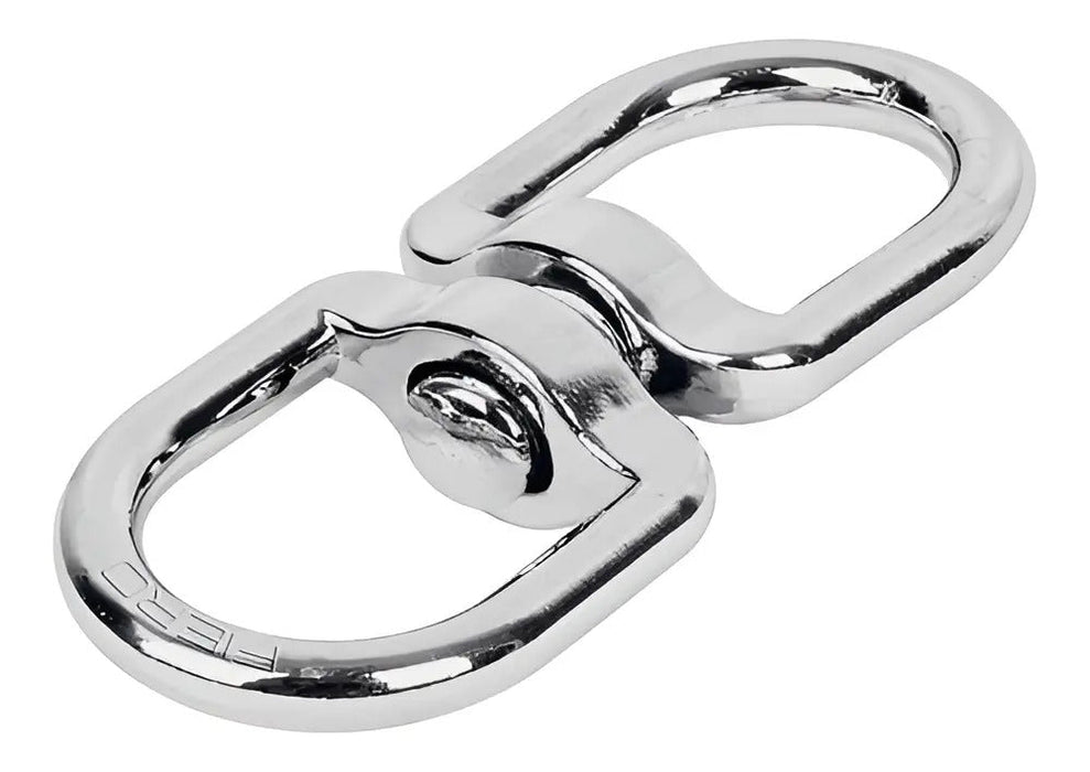 Destorcedor de Zinc para Cable de 5/16'' Fiero Plateado