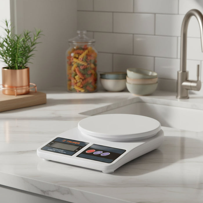 Báscula de Cocina Digital Truper Base-5ep Pesa Hasta 5kg