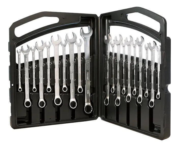 Llave Combinada 20pcs (8-18mm+1/4 -7/8 Pulg)