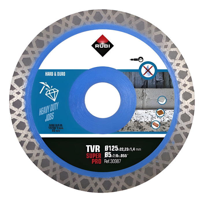 Disco Rubi Turbo Viper 12.5cm Azul Corte Diamante