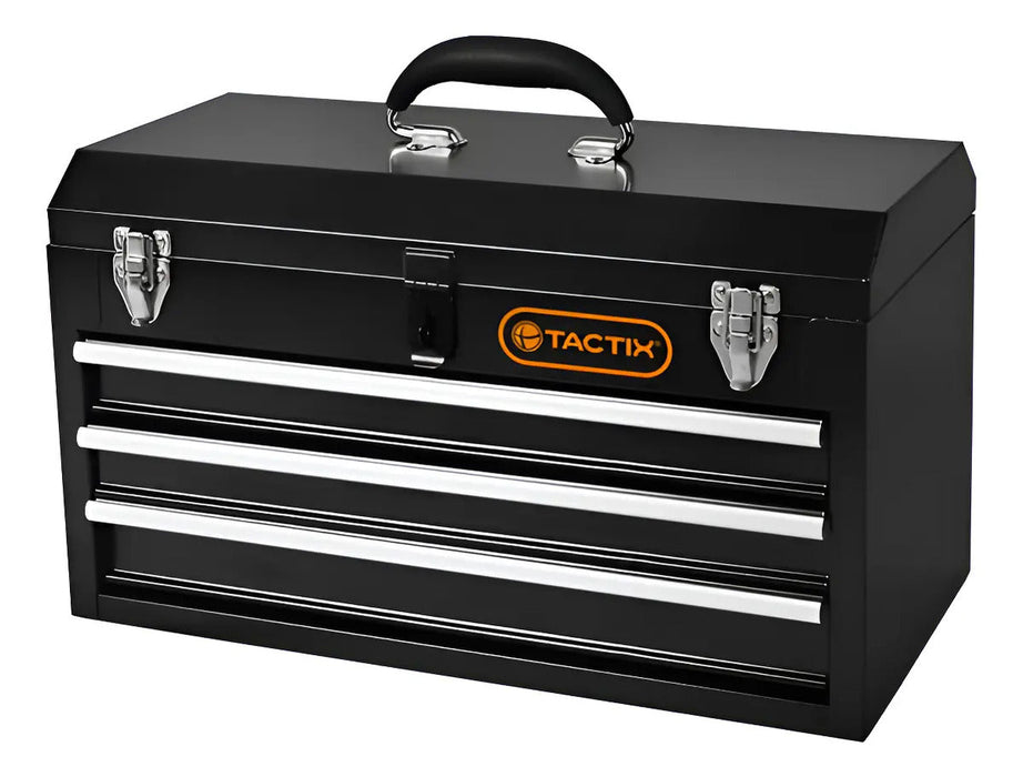 Caja Gabinete de Herramientas Metálica con 3 Cajones