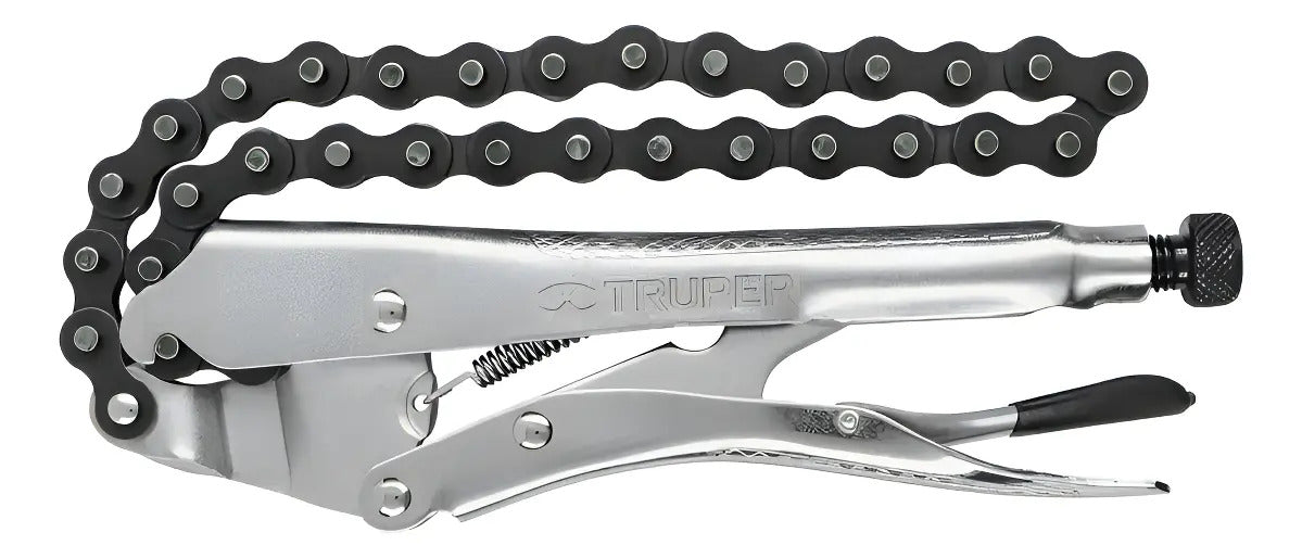 Pinza Perro Fuerza Presión 8 Pulg A Cadena 50cm Profesional