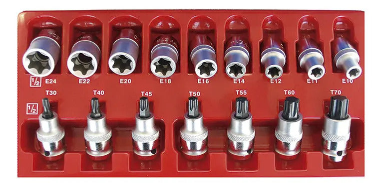 Juego Dados Torx Profesional 16pcs