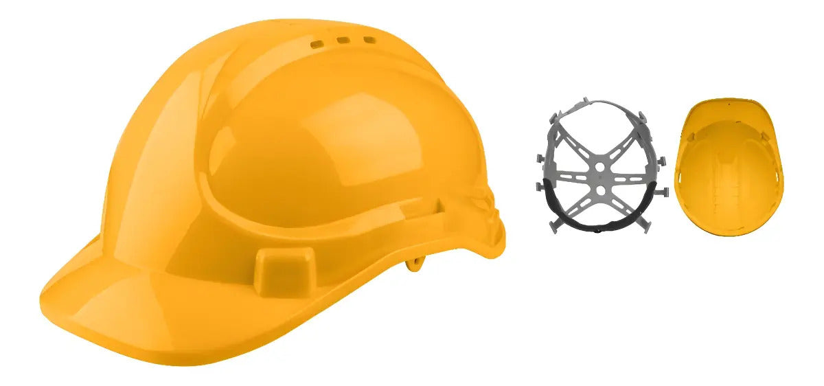 Casco Seguridad Obra Blanco Ingco
