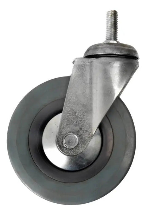 Rueda Industrial con Rosca 5" Gris