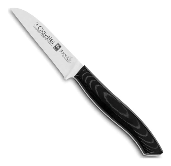 Cuchillo Mondador 9 Cms Rioja Color Negro