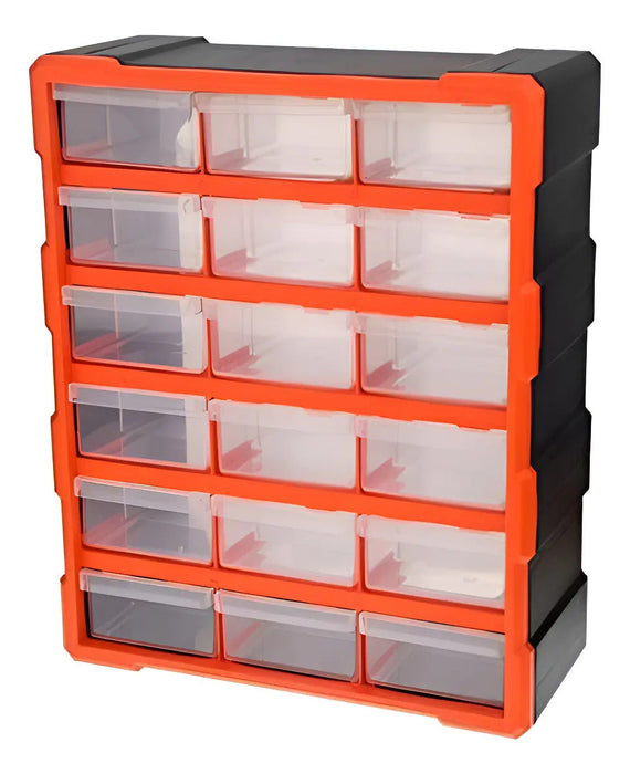Gavetero Organizador 18 Cajones Tactix Rojo
