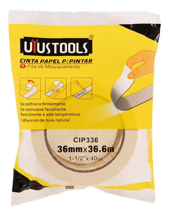 Cinta Enmascarar 36mm×36m