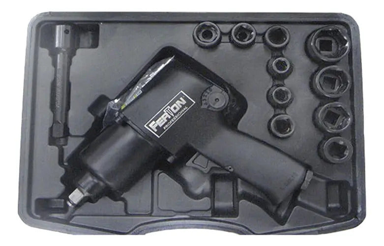 Llave de Impacto Neumática 1/2" 660 N/m 17 Pzs