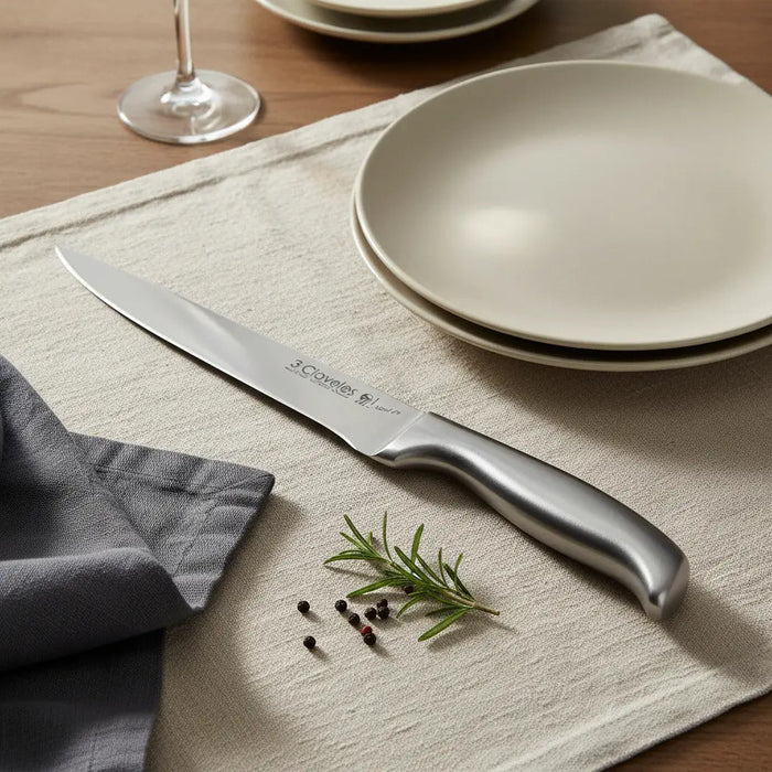 Cuchillo Jamonero Tres Claveles Inox # 1430 Absolute 24 Cms
