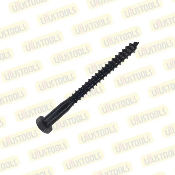 Tornillo Tirafondo Negro 1/4" X 3" 100un/set