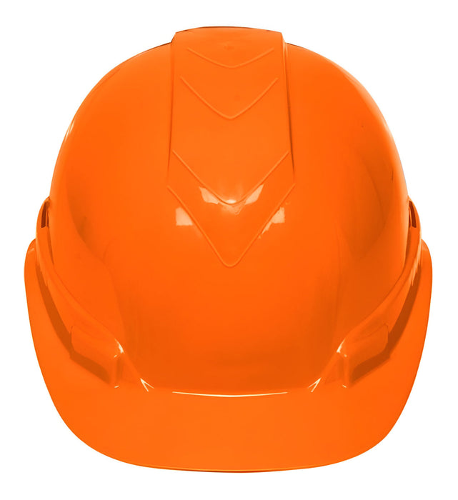 Casco Seguridad Dielectrico Naranja Ajustable Truper
