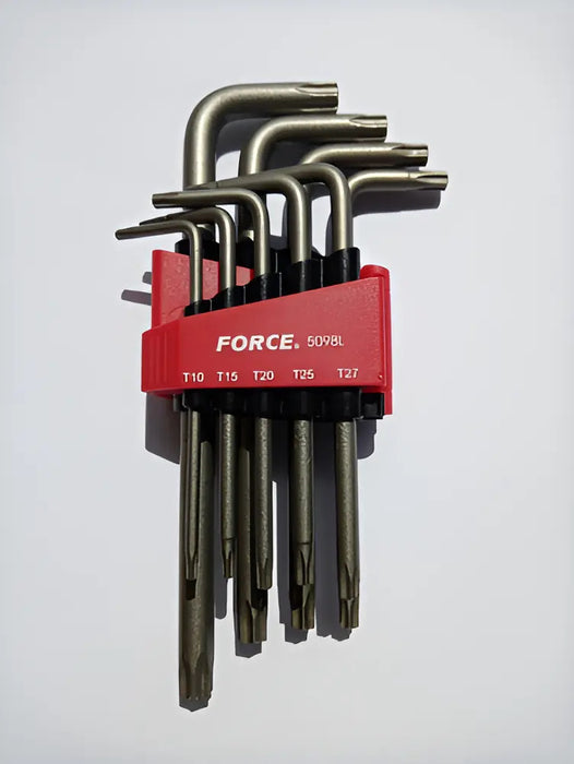 Juego Llaves Torx Largas De T10 A T50 9pz