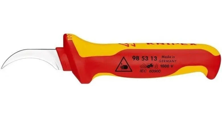 Cuchillo Pelacable Knipex 985313 Mango Antideslizante 1000V