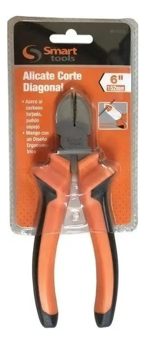 Alicate Corte Diagonal 6'' Smart Tools
