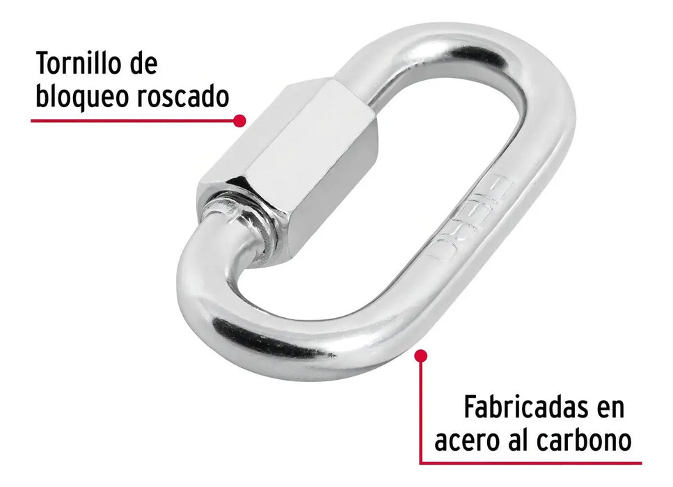 Bandola con Seguro, de Acero, 5/16"