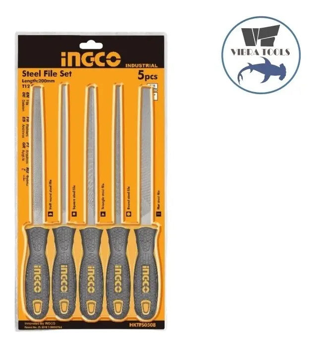 Set De Limatones Para Metal 5 Piezas