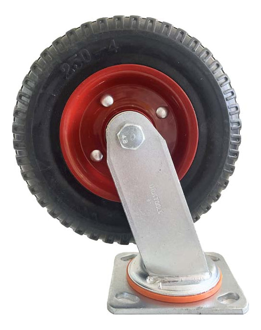 Rueda Industrial Goma Negra 8" 500kg