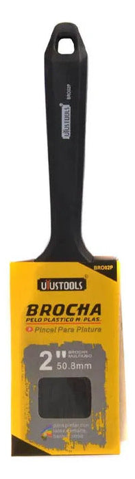 Brocha Pelo Sintético Mango Plástico 2''