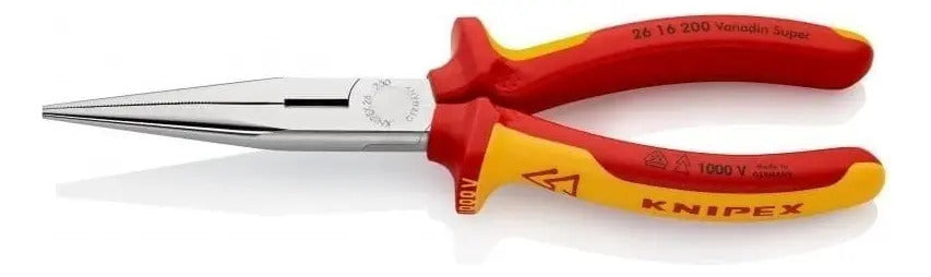 Alicate Punta P/cigueña 8'' 1000V Knipex