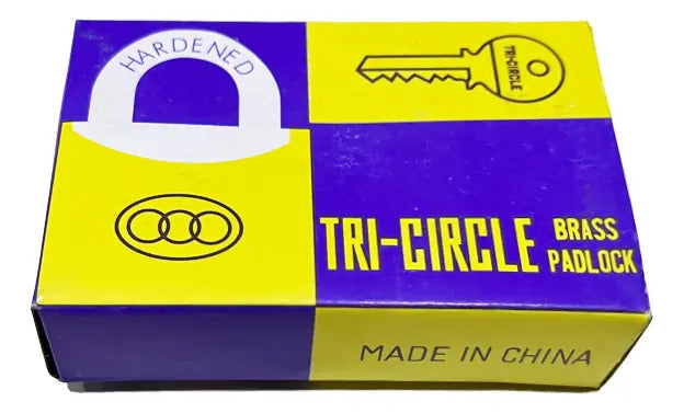 Candado Bronce 50mm Tricircle