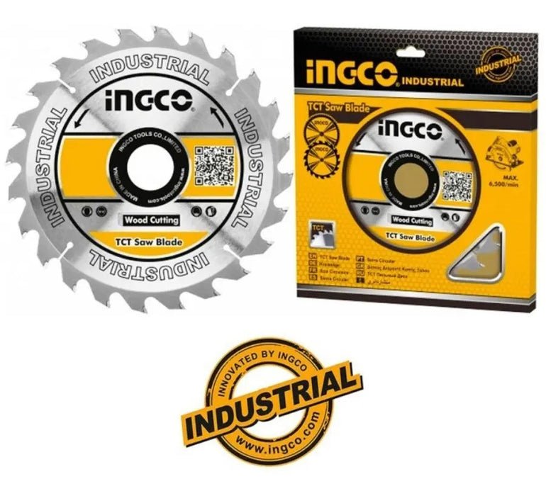 Disco 5 1/2'' Para Sierra Circular 140mm 24 Dientes Ingco