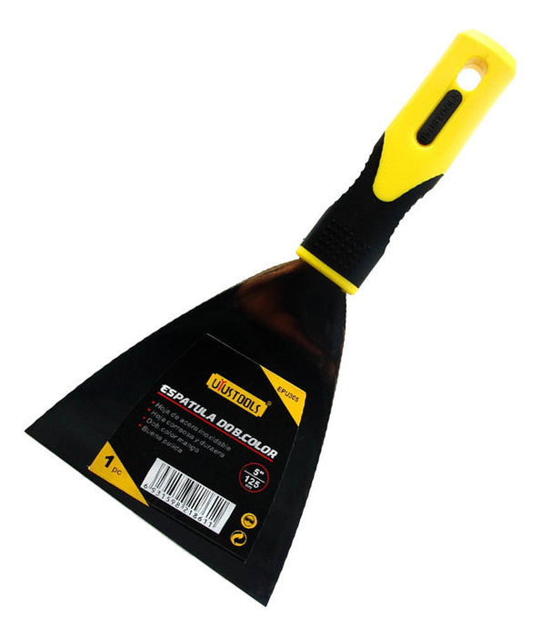 Espátula 5" Acero Inox M/plast Dob Color
