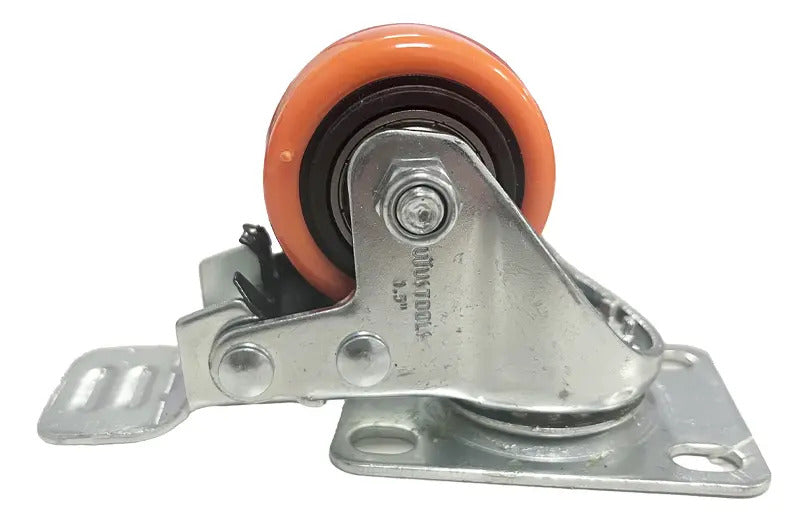 Rueda Industrial 1,5" Con Freno