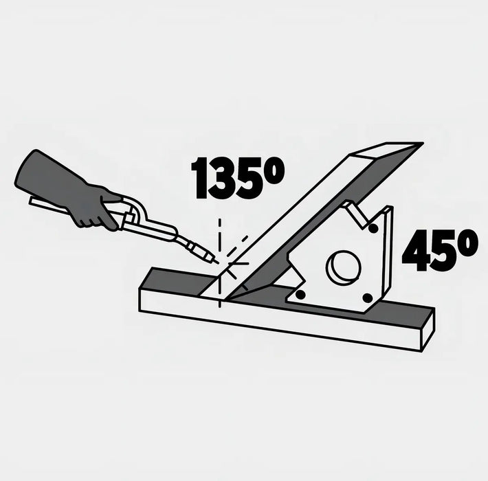 Escuadra Magnética Precisa Para Soldar De 102mm Truper