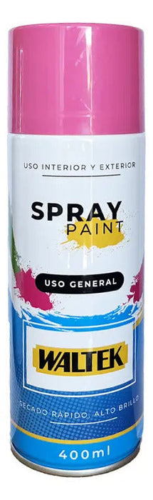 Esmalte En Aerosol 400ml/230g No.701 Normal Rosado Waltek