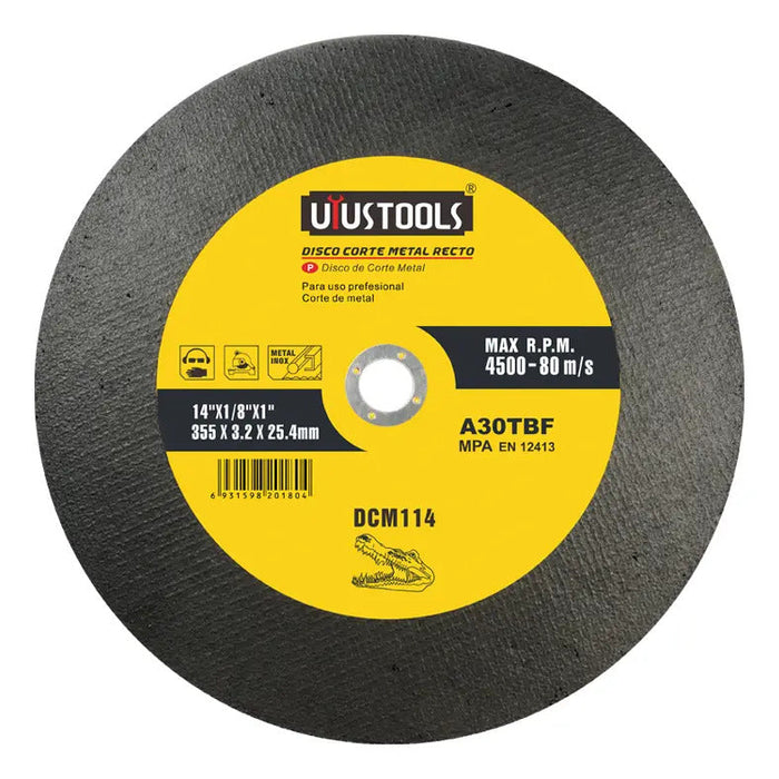 Disco Corte Metal 14" x 3,2mm Recto