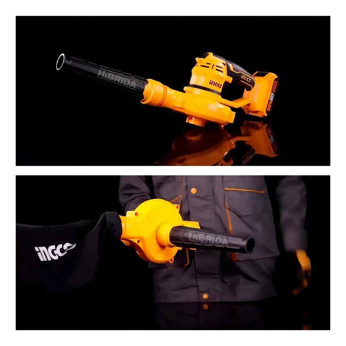 Soplador Aspirador Inalámbrico Ingco