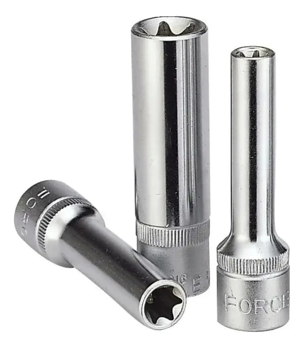 Dado Torx Hembra 3/8'' Largo E6 Force