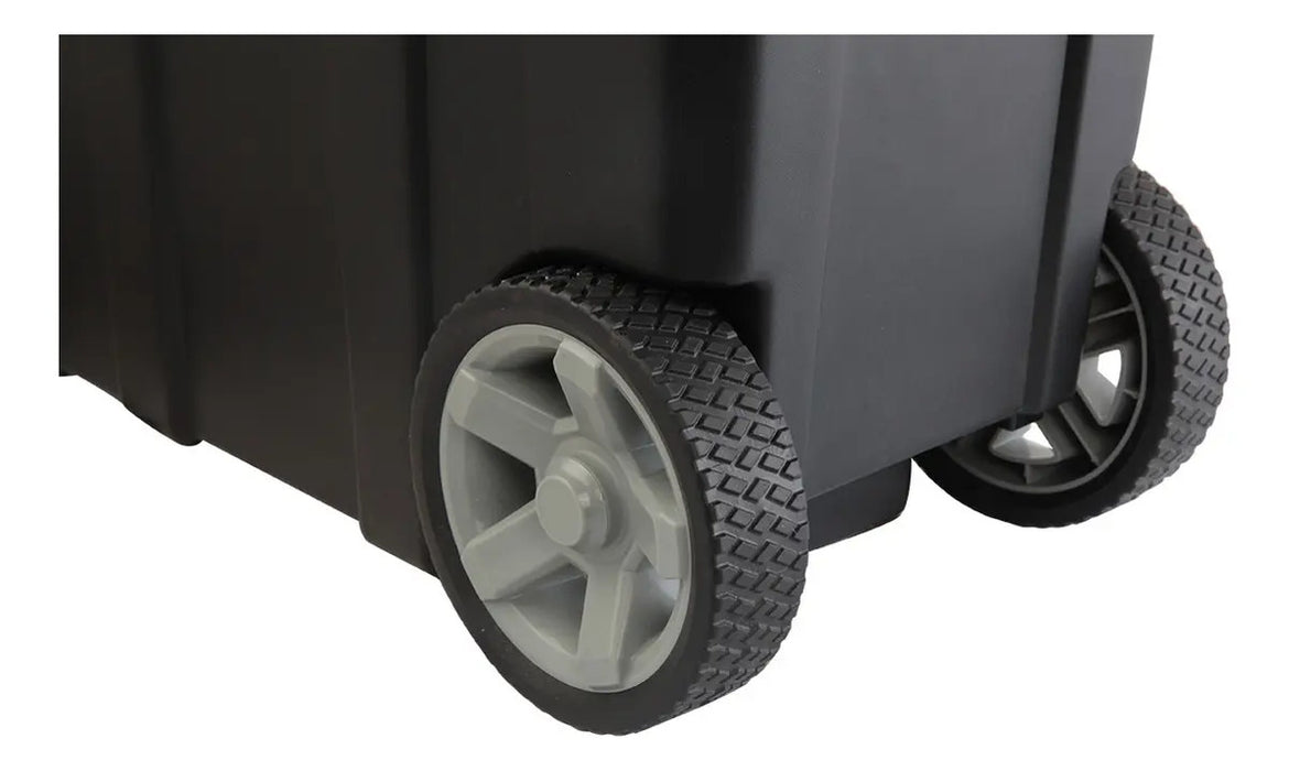 Caja de Herramientas Móvil 60cm con Ruedas Kendo Negro