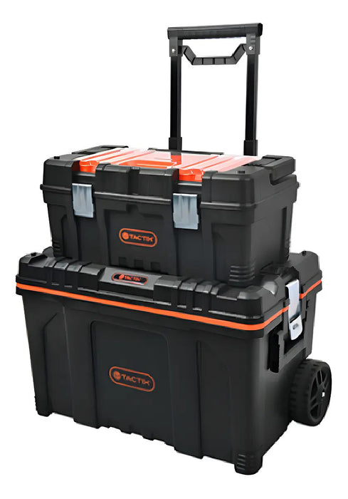 Caja Herramientas Carro Organizador Con Ruedas 2 En 1