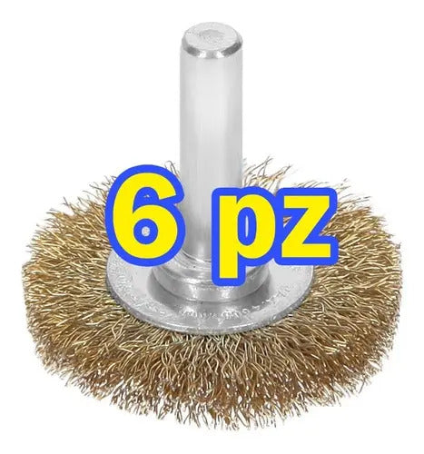 Carda Circular Alambre Fino 1-1/2' Taladro 1/4'