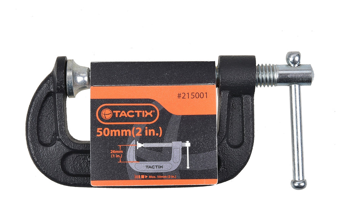 Prensa Tipo C Tactix De 2''