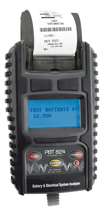 Probador de Batería PBT824 con Impresora GYS