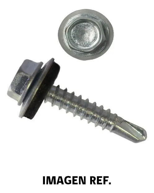 Tornillo Autoperforante Hexagonal 12 X 2-1/2" 150 Un