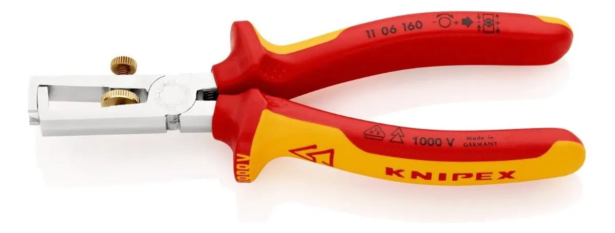 Alicate Pelacables Aislado 1000V 6'' Knipex 1106160