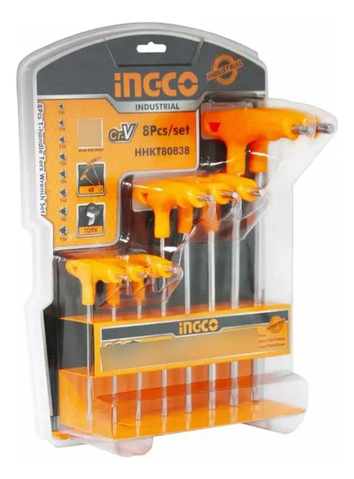 Juego de Llave Torx Ingco 8 Pzs.