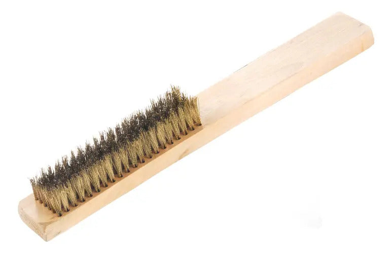 Escobilla Bronce C/mango 4 Filas