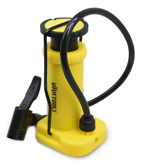 Inflador de Pie 100psi Uyustools BOP100U Color Amarillo