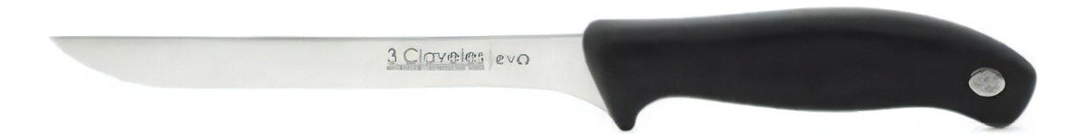 Cuchillo de Cocina 15cm Deshuesar 3 Claveles Evo Acero Color Gris