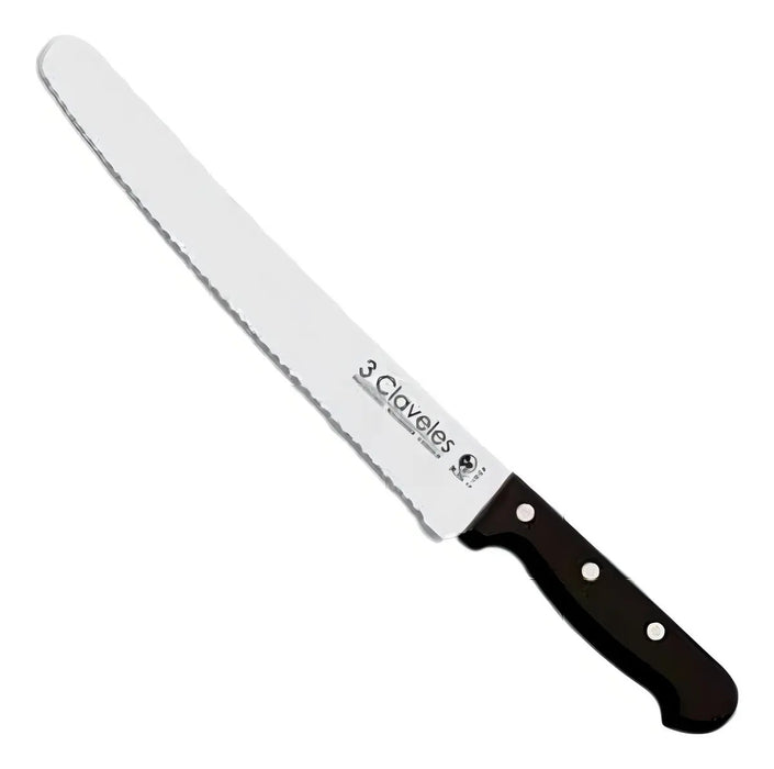 Cuchillo Panero 25cm Acero Inoxidable 3 Claveles Modelo 943