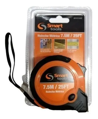 Huincha Para Medir 7.5mts X 25mm C/plastica, Smart Tools
